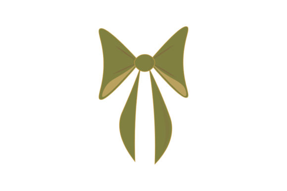 Christmas Ribbon Collection Illustrations for Handmade Creations