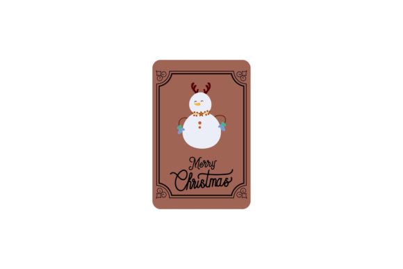 Elegant Christmas Card Design Illustrations
